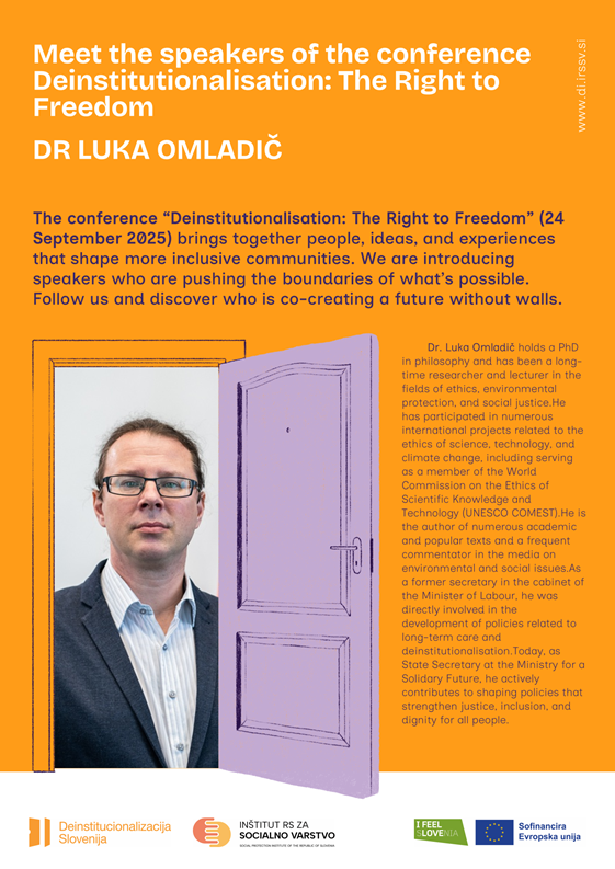 About Dr Luka Omladič and his photo