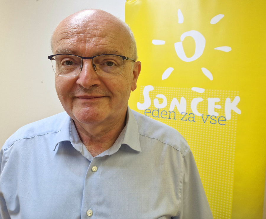 Iztok Suhadolnik, predsednik Zveze Sonček.