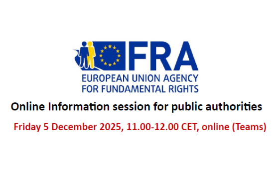 Vabilo na webinar FRA, 5. 12. 2025.