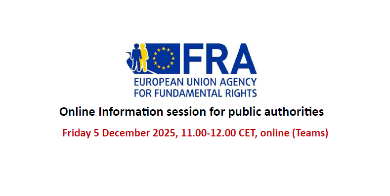 Vabilo na webinar FRA, 5. 12. 2025.