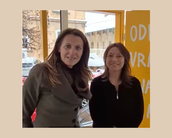 Valentina in Suzana iz Zavoda Ruj.