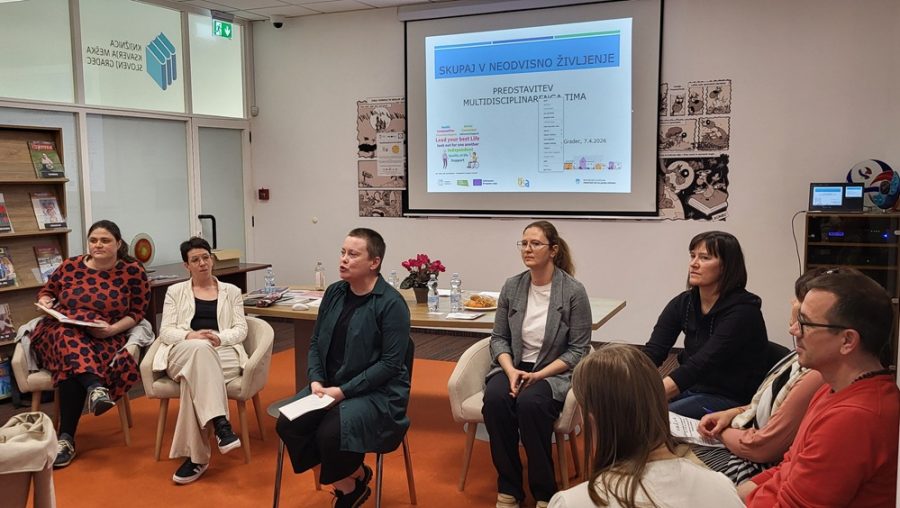 Predstavitev MDT Zavoda Risa iz Slovenj Gradca na srečanju deležnikov iz regije