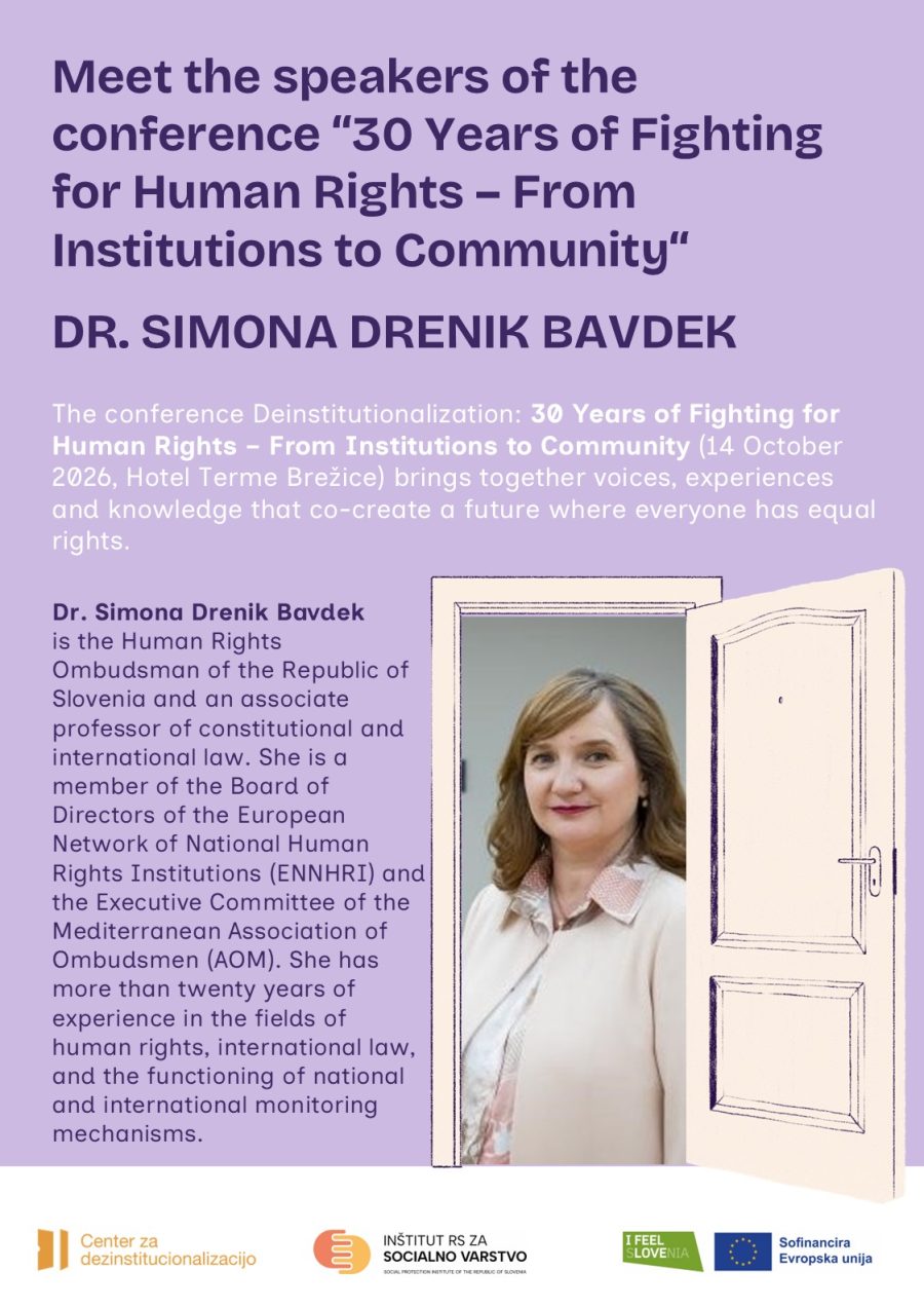 Govorci na DI konferenci - Dr. Simona Drenik Bavdek