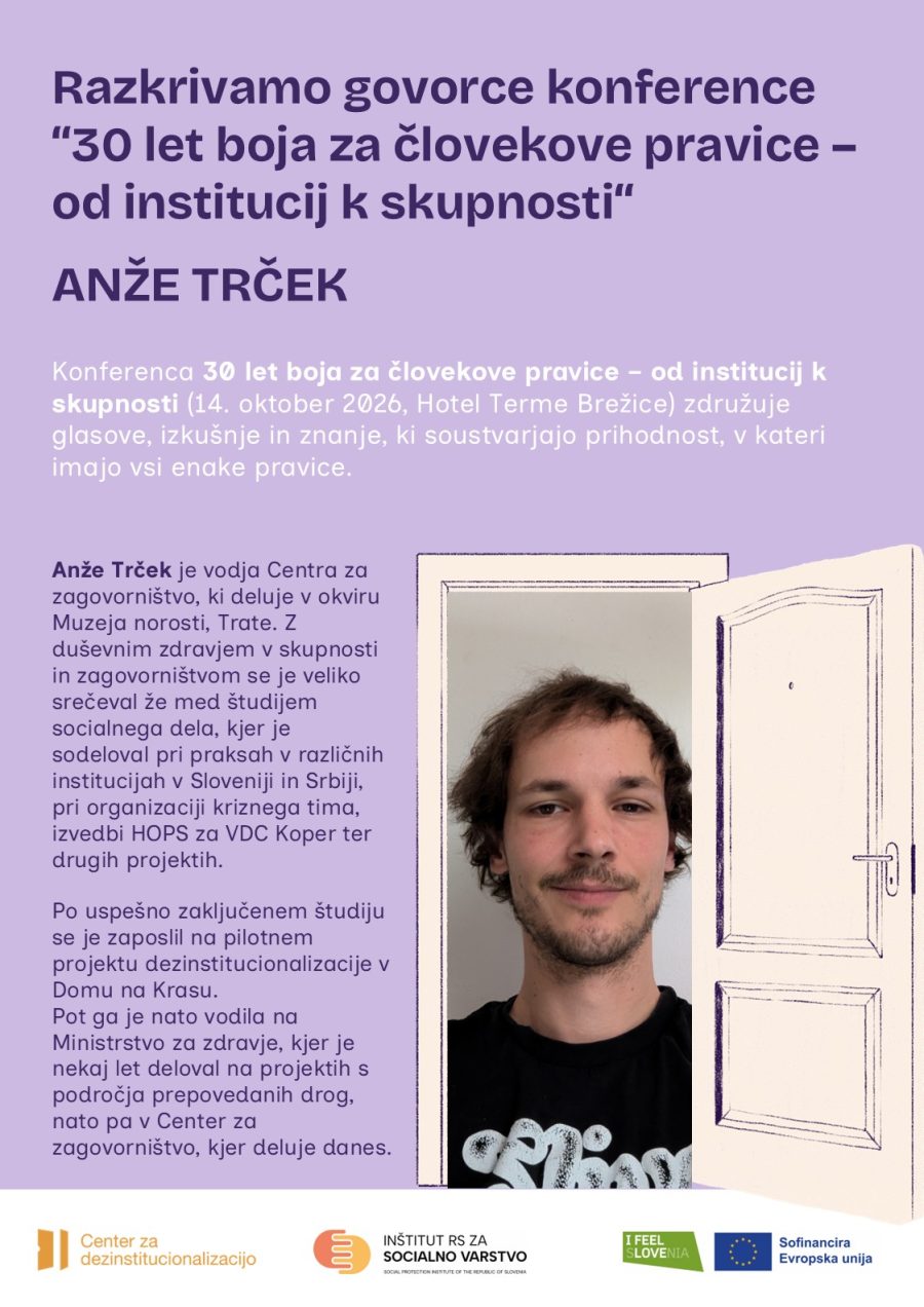 Predstavljamo govorce na Konferenci DI, Anže Trček