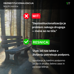 Miti in resnice o DO.
Mit 7: »To je problem nekoga drugega — mene se ne tiče.«