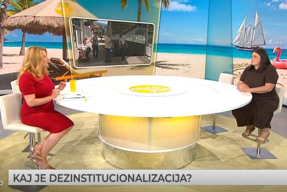 O DI v oddaji Dobro juto na TVSLO, intervju z dr. Andreja Rafaelič