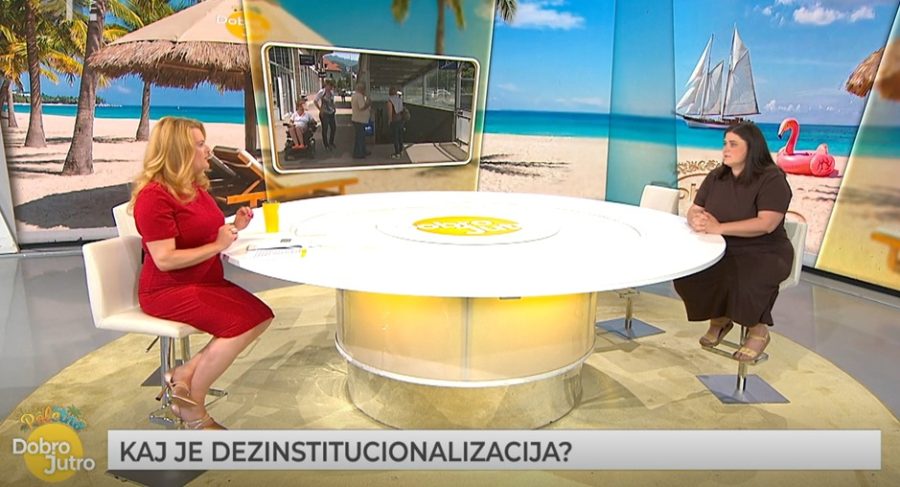 O DI v oddaji Dobro juto na TVSLO, intervju z dr. Andreja Rafaelič