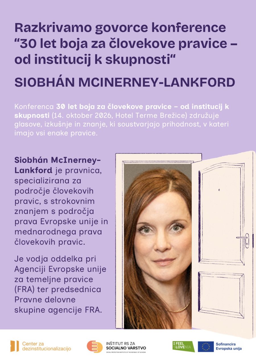 Siobhán McInerney-Lankford - predavateljica na DI konferenci
