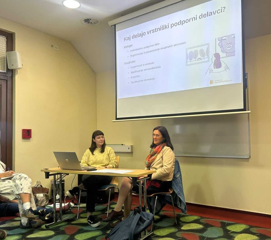 Predstavitev vrstniške podpore na kongresu socialne pedagogike